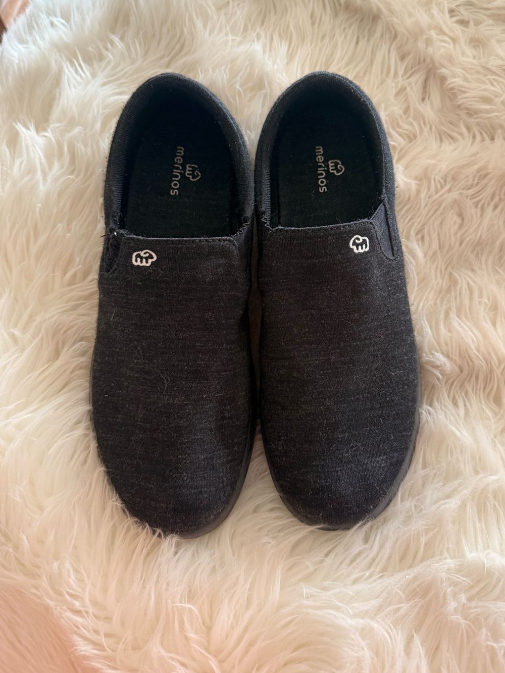 Men’s merinos Black Slip-On Casual Shoes